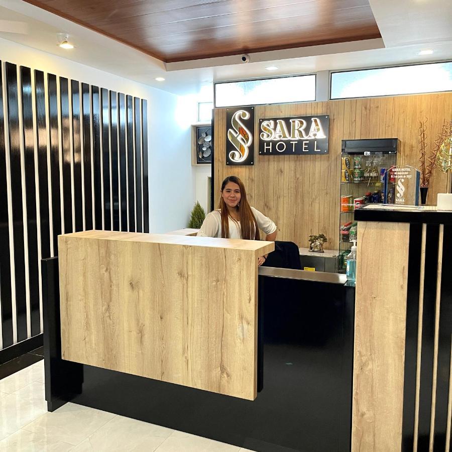 Sara Hotel Ibarra Bagian luar foto