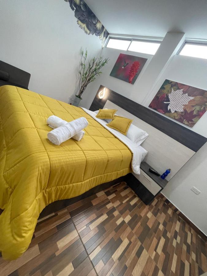 Sara Hotel Ibarra Bagian luar foto