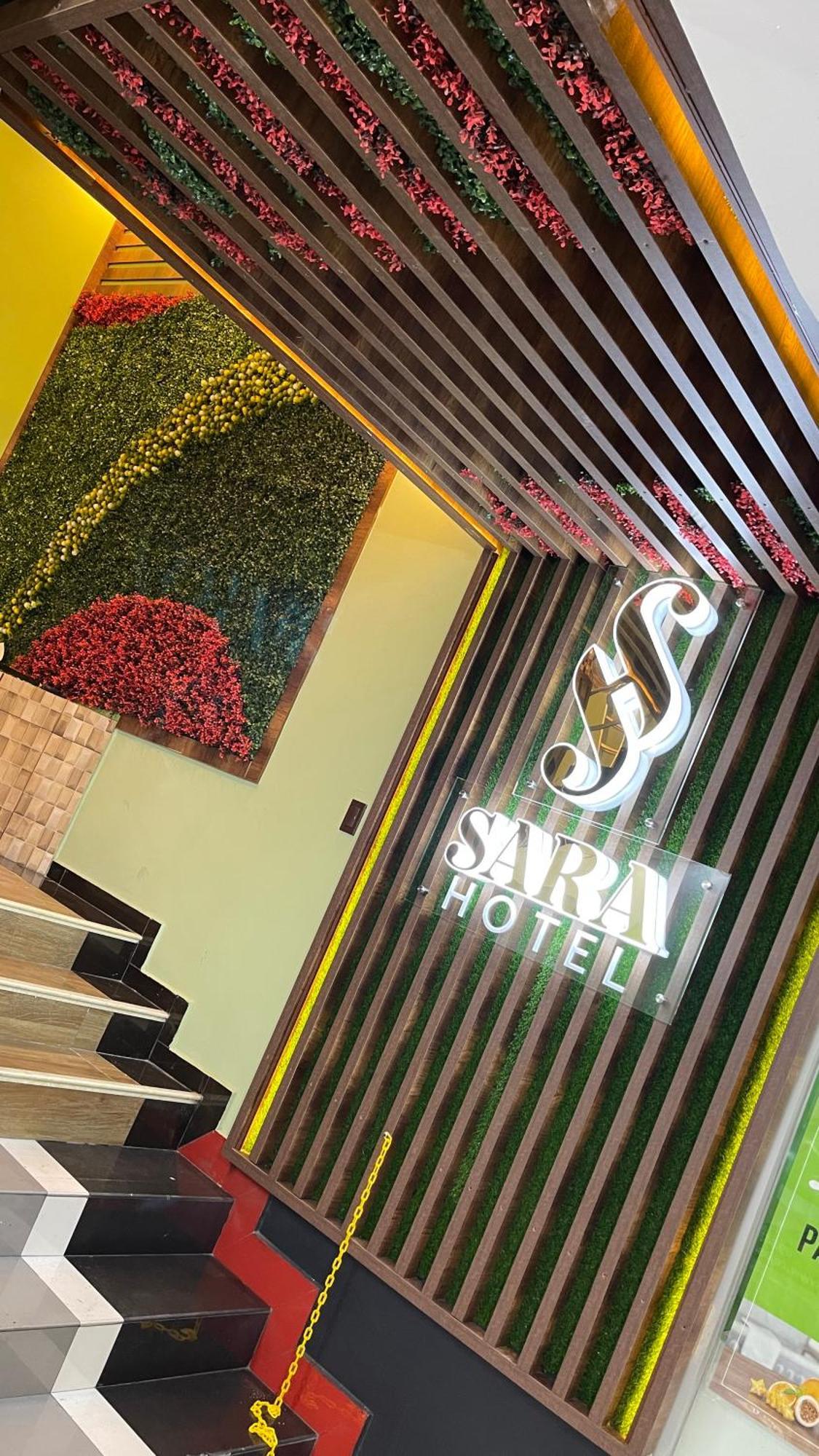 Sara Hotel Ibarra Bagian luar foto